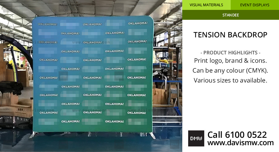 Tension Backdrop - Davis Materialworks