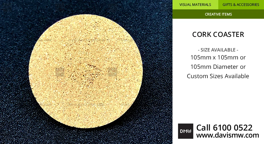 Cork Coaster - Davis Materialworks