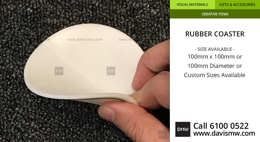 Rubber Coaster - Davis Materialworks