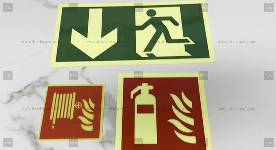 Photoluminescent Sign Explained - Davis Materialworks