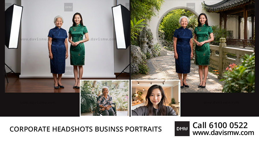 Corporate Headshots & Professional Business Portraits Singapore - Davis Materialworks