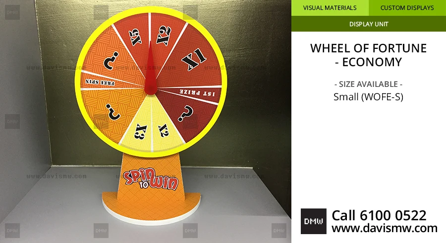 Wheel Of Fortune - Economy - Small - Davis Materialworks