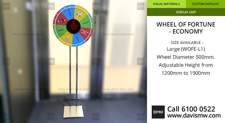 Wheel Of Fortune - Economy - Large L1 - Davis Materialworks