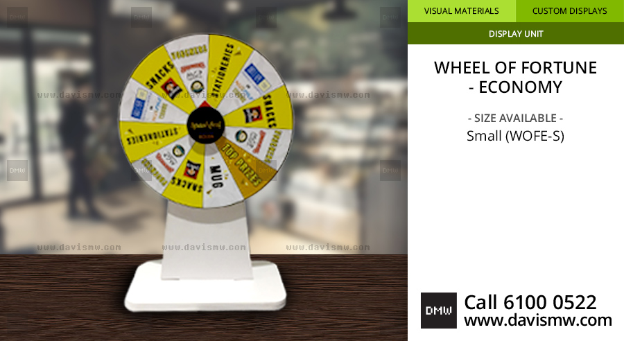 Wheel Of Fortune - Economy - Small - Davis Materialworks