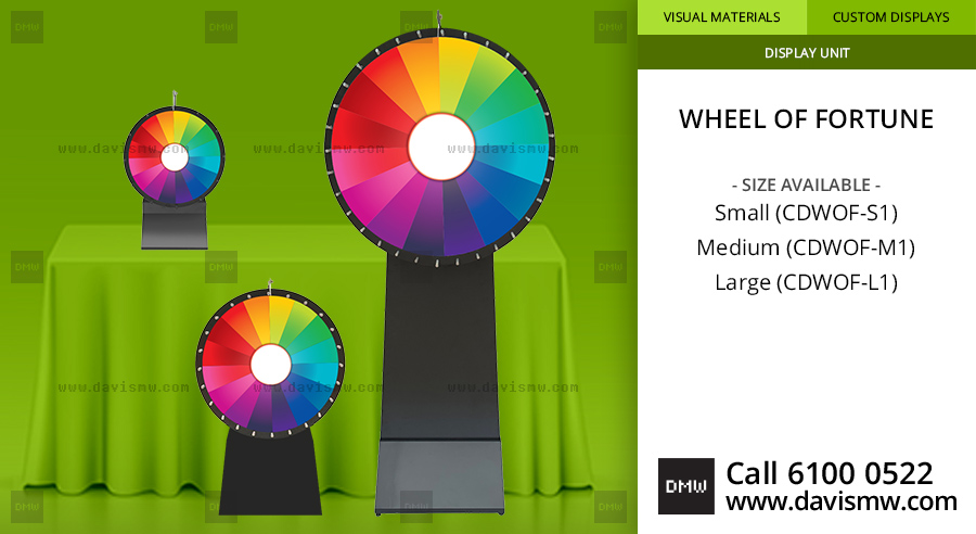 Wheel Of Fortune - Davis Materialworks