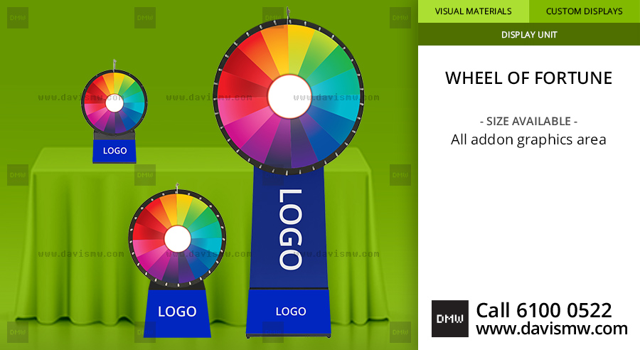 Wheel Of Fortune - Addtional Graphics Area - Davis Materialworks