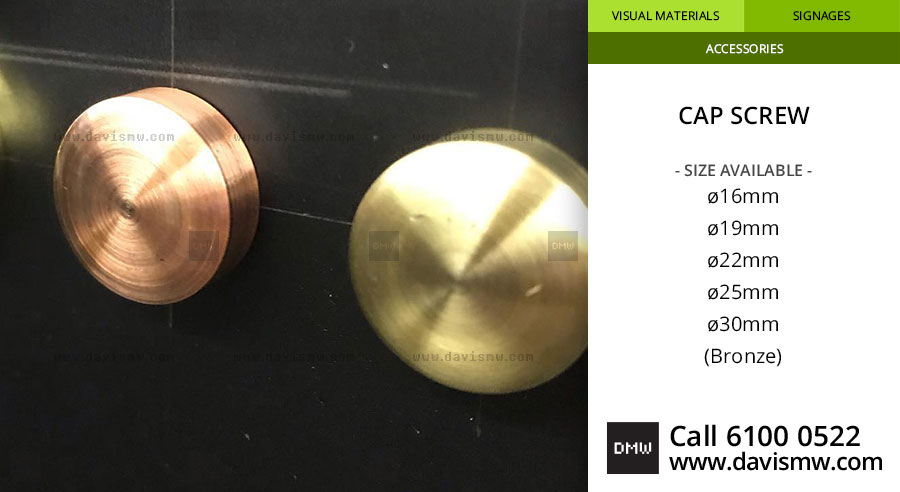 Cap Screw - Bronze - Davis Materialworks