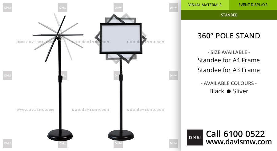  360° Pole Stand - Davis Materialworks