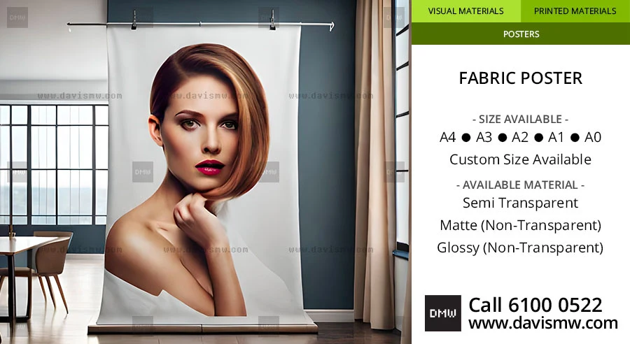 Fabric Poster Printing - Davis Materialworks