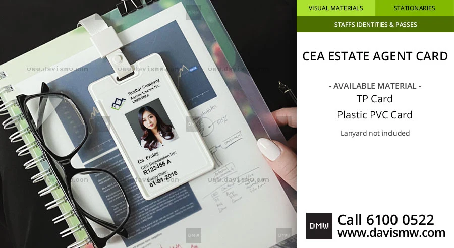 CEA Estate Agent Card - Davis Materialworks