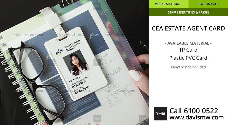 CEA Estate Agent Card - Davis Materialworks